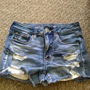 American eagle high waist shortie size 10